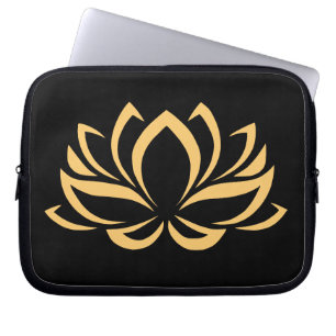Japanische Lotos-Blumen-Blüte Laptopschutzhülle