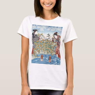 Japanische Mädchen von Ide Tama River T-Shirt
