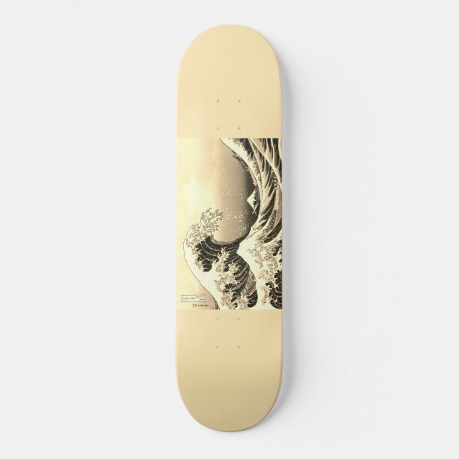 japanische Malwelle, Skateboard (Vorderseite)