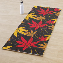 JAPANISCHE MAPLE LEAF (SCHWARZ)