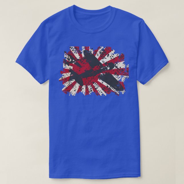 Japanische Marine WW2 Pazifischer Krieg T-Shirt (Design vorne)