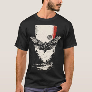 Japanische Modekunst Zeichnend Minimalistisches T-Shirt
