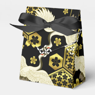 japanische Muster-Gastgeschenk-Kasten Kräne Geschenkschachtel