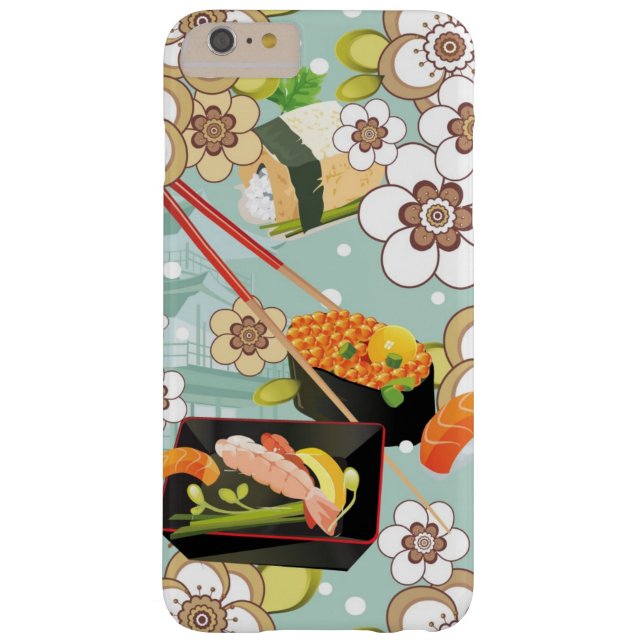 Japanische Nahrung: Sushi-Muster 4 Case-Mate iPhone Hülle (Rückseite)