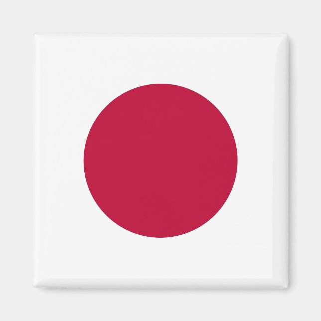 Japanische Nationalflagge Magnet (Vorne)