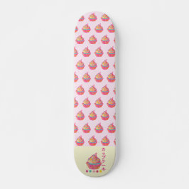 Japanische niedliche Gürtelkuchen Skateboard