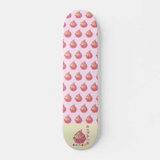 Japanische niedliche Gürtelkuchen Skateboard (Vorne)