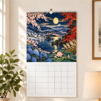 Japanische Orte Saisonkalender Kalender