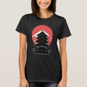 Japanische Pagoda T-Shirt