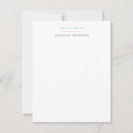 Japanische Peony Personal Stationery Mitteilungskarte