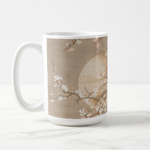 Japanische Pflaumenblüten im Mondschein von Sō Shi Kaffeetasse