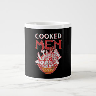 Japanische Ramen Food Pun Spaß gekochtes Geschenk Jumbo-Tasse