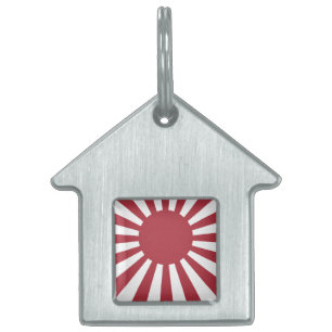 Japanische Reichsflagge der aufgehenden Sonne, Edo Tiermarke