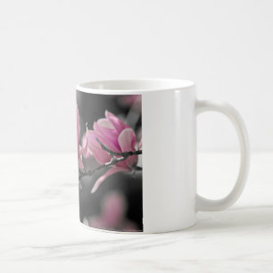 Japanische Rosa-Teller-Magnolie Kaffeetasse
