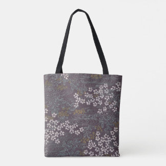 Japanische Sakuragawa-Tasche | Meiji-Ära Kirschblü Tasche