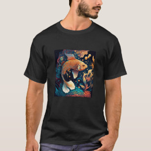 Japanische Samurai-Ästhetik Koi-Fisch 2 T-Shirt