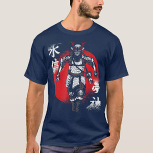 Japanische Samurai-Kämpfer für japanische Fans T-Shirt