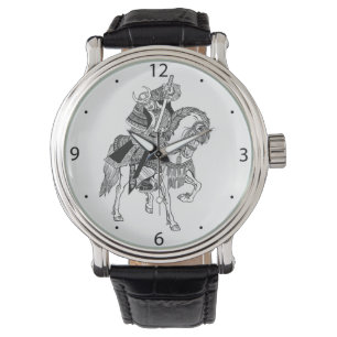 Japanische Samurai-Reituhr Armbanduhr