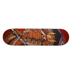 Japanische Samurai-Skateboard-Plattform Skateboard