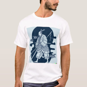 Japanische Samurai Warrior Original Artwork T-Shirt