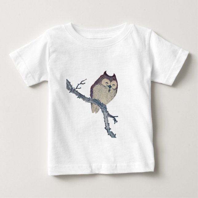 Japanische Schlafsäulennachtskunst Baby T-shirt (Vorderseite)