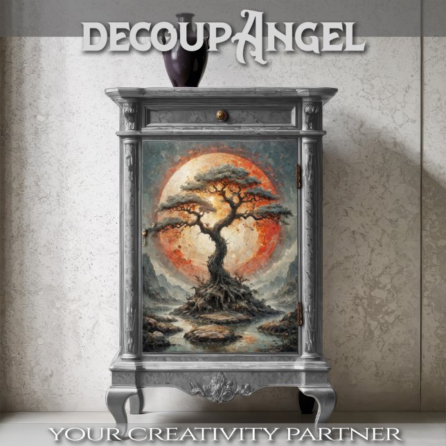 Japanische Serenity-Dekoupage Seidenpapier (Von Creator hochgeladen)