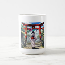 Japanische Shinto-Religion Kaffeetasse