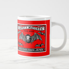 Japanische Sicherheitsmatten Art Bats Jumbo-Tasse