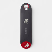Japanische Skateboardart mit Monogram "Wind"