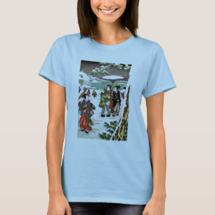 Japanische Snowscape T-Shirt