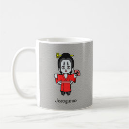 Japanische Spider Lady Jorogumo: Cartoon Yokai Kaffeetasse