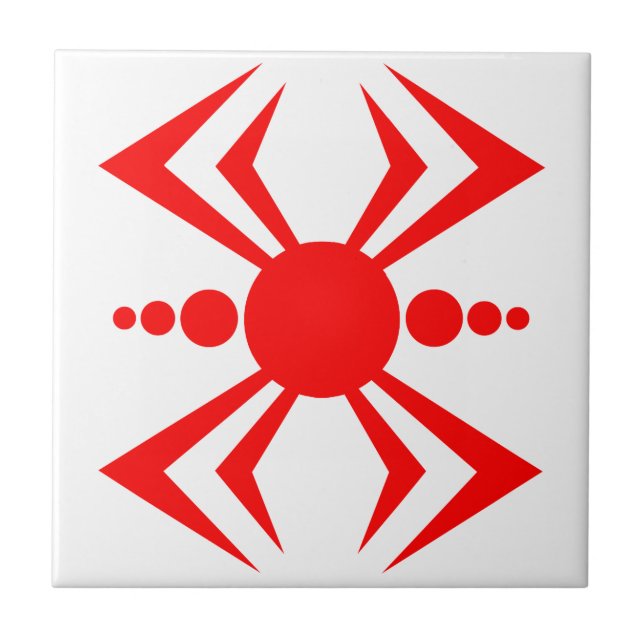 Japanische Spinne Fliese (Vorderseite)