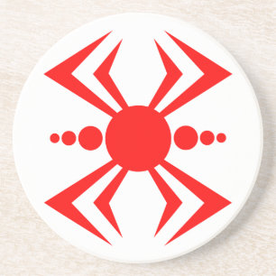 Japanische Spinne Sandstein Untersetzer