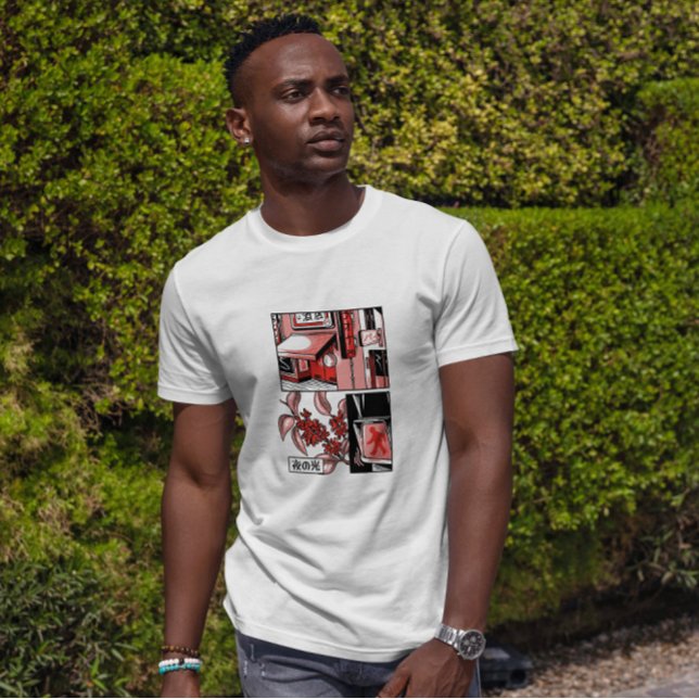 Japanische Stadt T-Shirt (Von Creator hochgeladen)