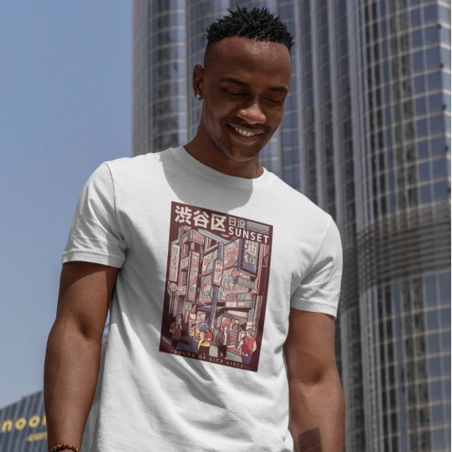 Japanische Straße T-Shirt (Von Creator hochgeladen)