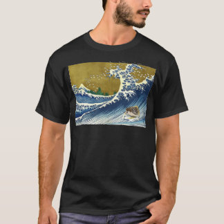 Japanische Surfschule Igel Art T-Shirt