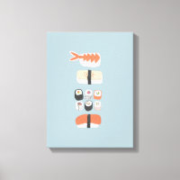 Japanische Sushi-Nigiri-Maki-Rolle