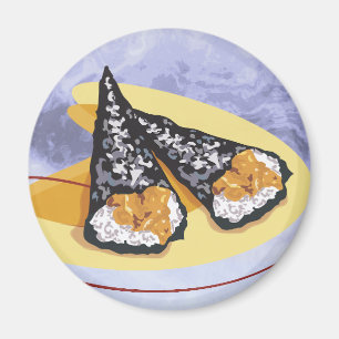 Japanische Sushi-Rollen Magnet