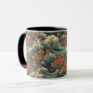 Japanische Tattoo Art Tasse