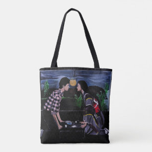 Japanische Teezeremonie-Malerei von Alfred Fox Tasche