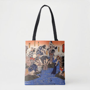 Japanische Tiere waschen Kleidung Tasche