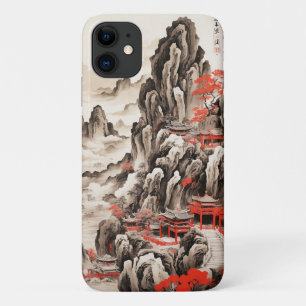 Japanische Tintenlackierung Telefongehäuse - Berg Case-Mate iPhone Hülle