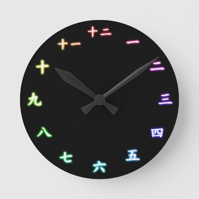 Japanische Uhr (Vorderseite)
