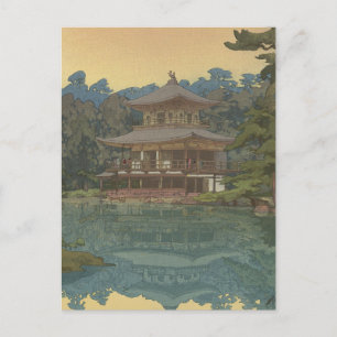 Japanische Ukiyoe-Kunst (Hiroshi Yoshida) Postkarte