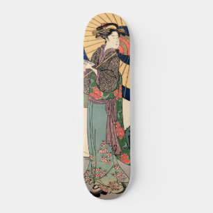 Japanische Ukiyokunst Skateboard