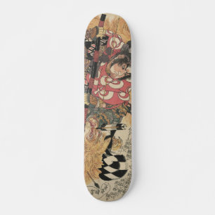Japanische Ukiyokunst Skateboard
