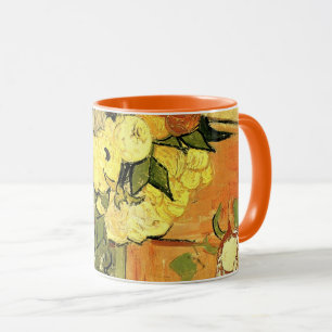 Japanische Vase, Rosen, Anemonen von Vincent van G Tasse