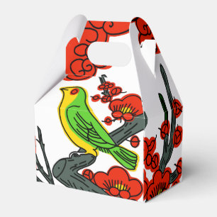 Japanische Vintage Hanafuda-Kunstfavoriten Geschenkschachtel