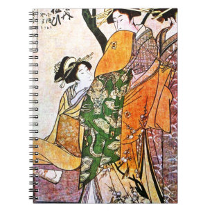 JAPANISCHE VINTAGE KUNST NOTIZBLOCK