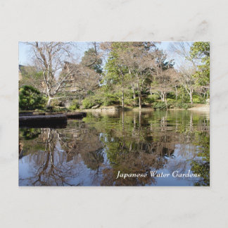 Japanische Wassergärten, Fort Worth Texas Postkarte
